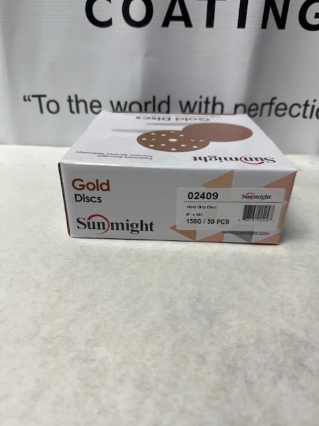 Sunmight 150g sandpaper velcro gold