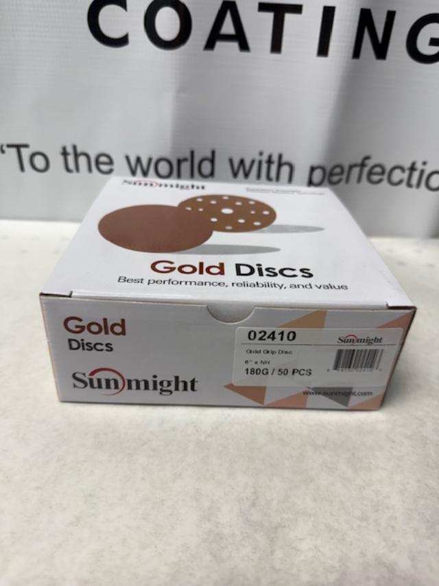 Sunmight 180g sandpaper velcro gold