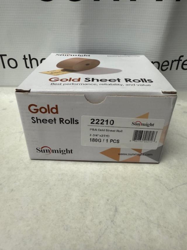 Sunmight 180g continuous roll gold