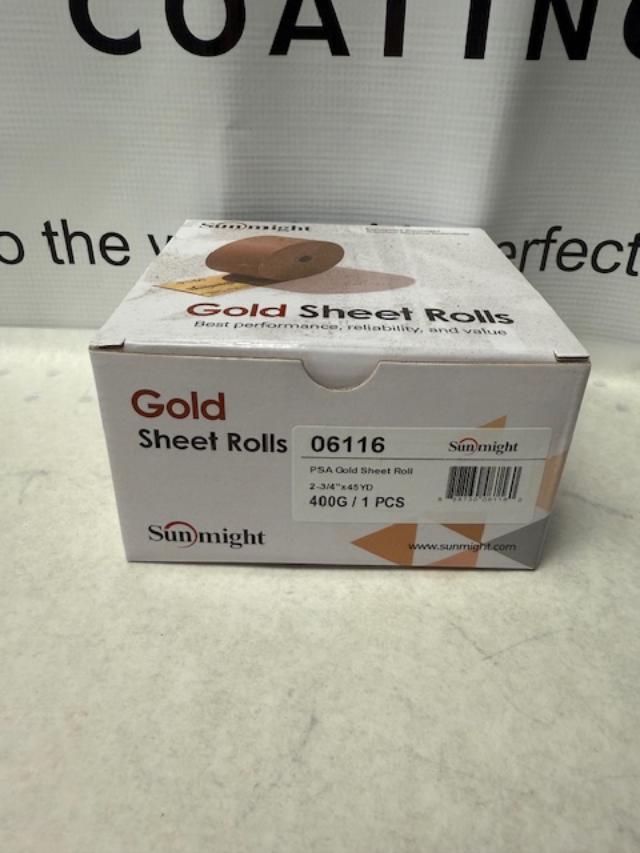 Sunmight 400g continuous roll gold