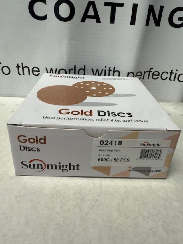 Sunmight 600g sandpaper velcro gold