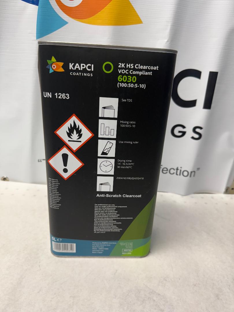 Kapci 6030 2k Clear Coat HS