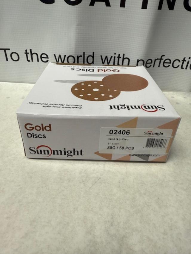 SunMight 80g Sandpaper velcro gold