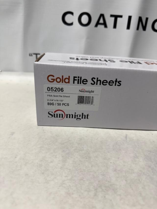 Sunmight Gold file sheets 80g