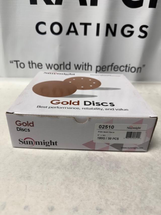 Sunmight 180g gold discs
