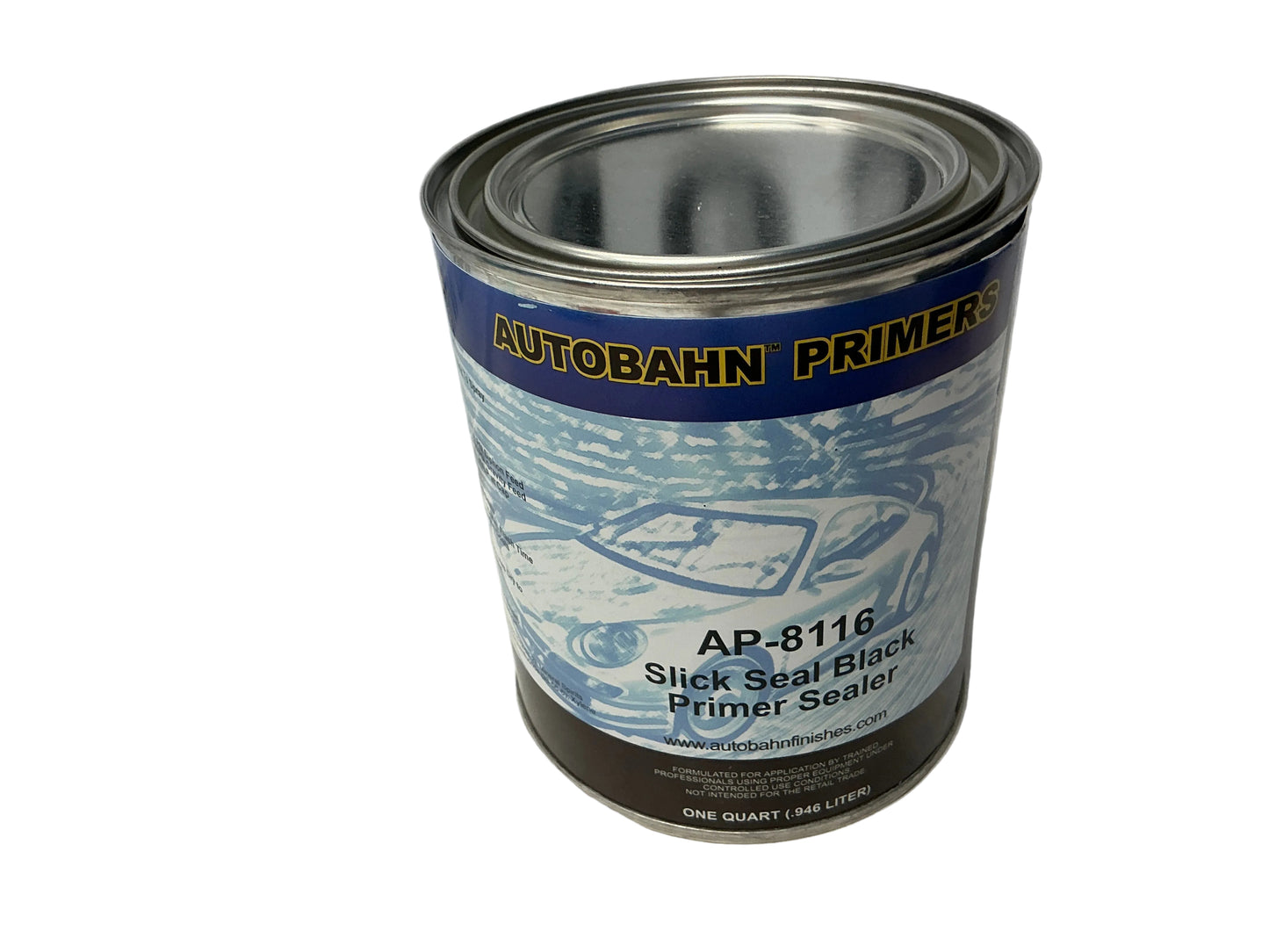 Autobahn Slick seal black primer sealer quart