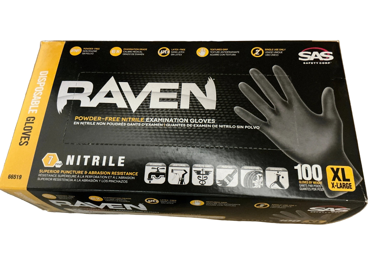 Raven X-Large gloves