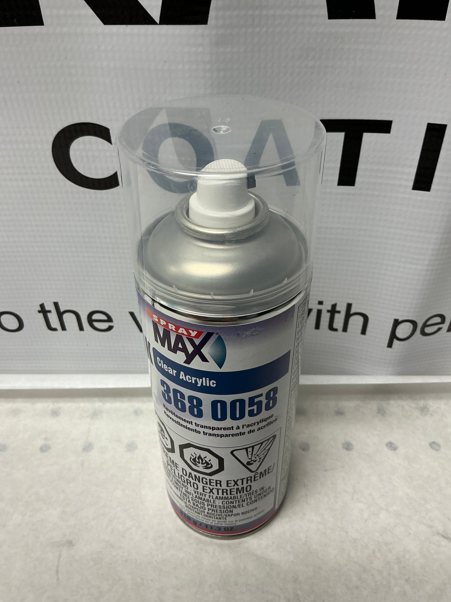 Spray Max 1K Clear Acrylic