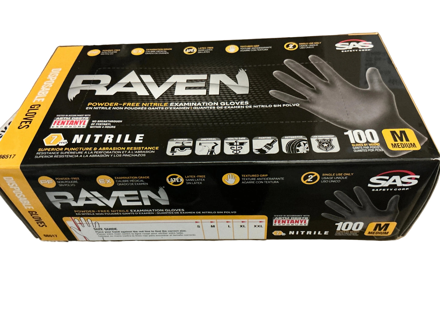 Raven Medium Gloves