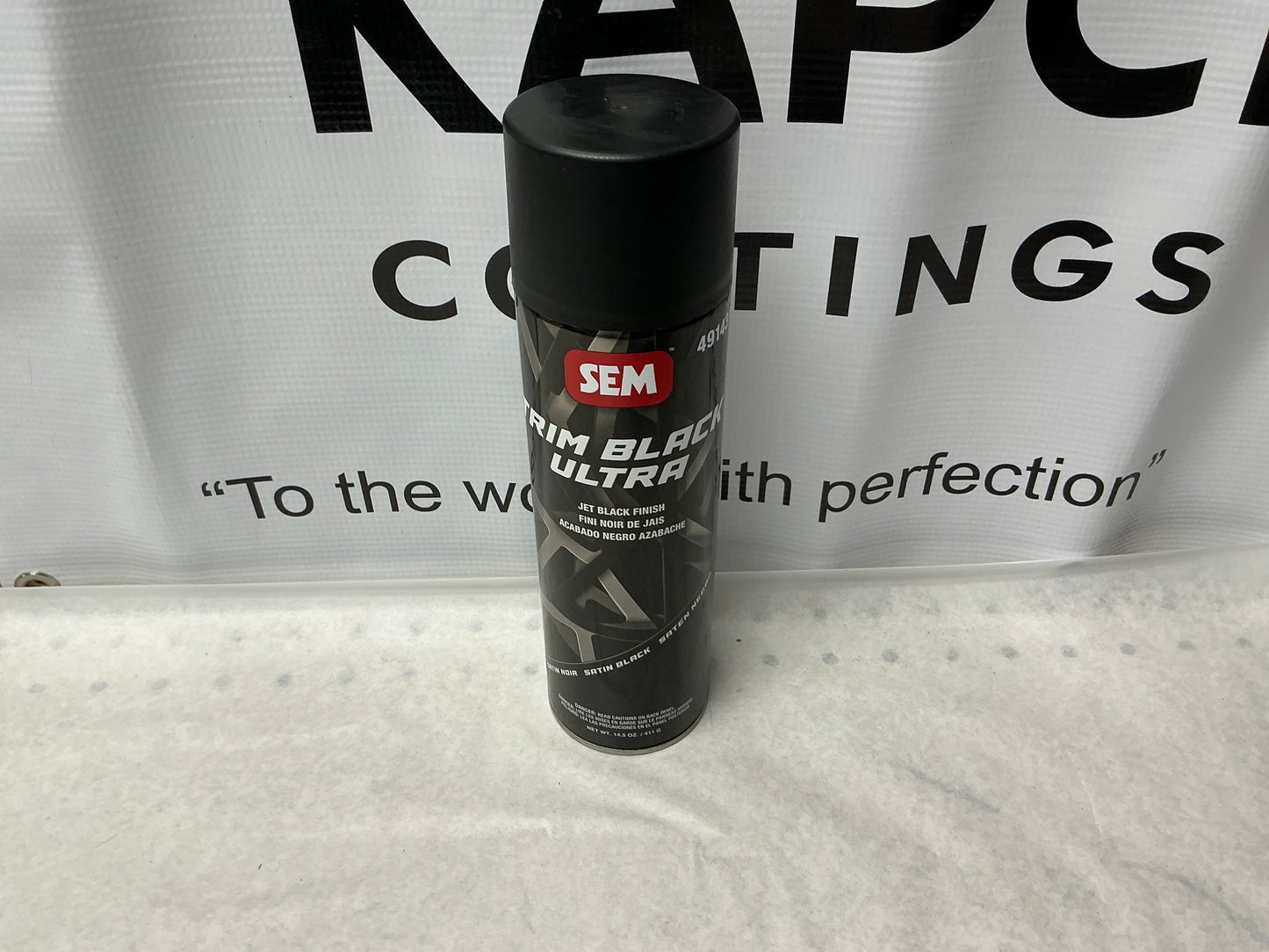 SEM Trim Black ultra Satin