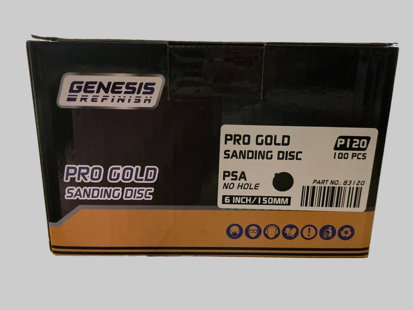 Genesis P120 Sanding Disc PSA