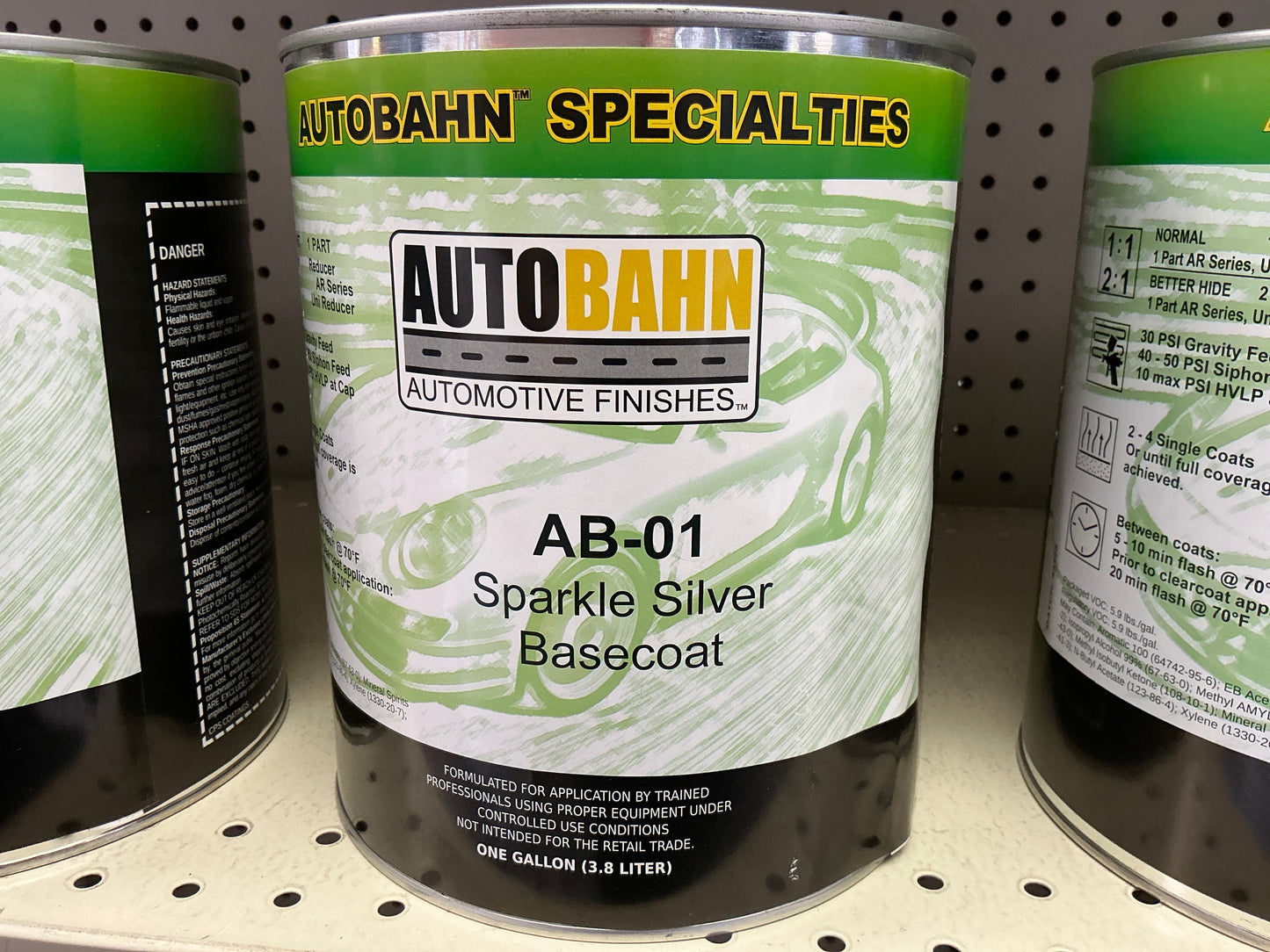 Autobahn Sparkle Silver basecoat gallon