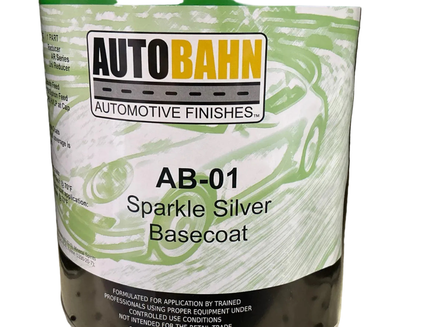 Autobahn Sparkle Silver basecoat gallon