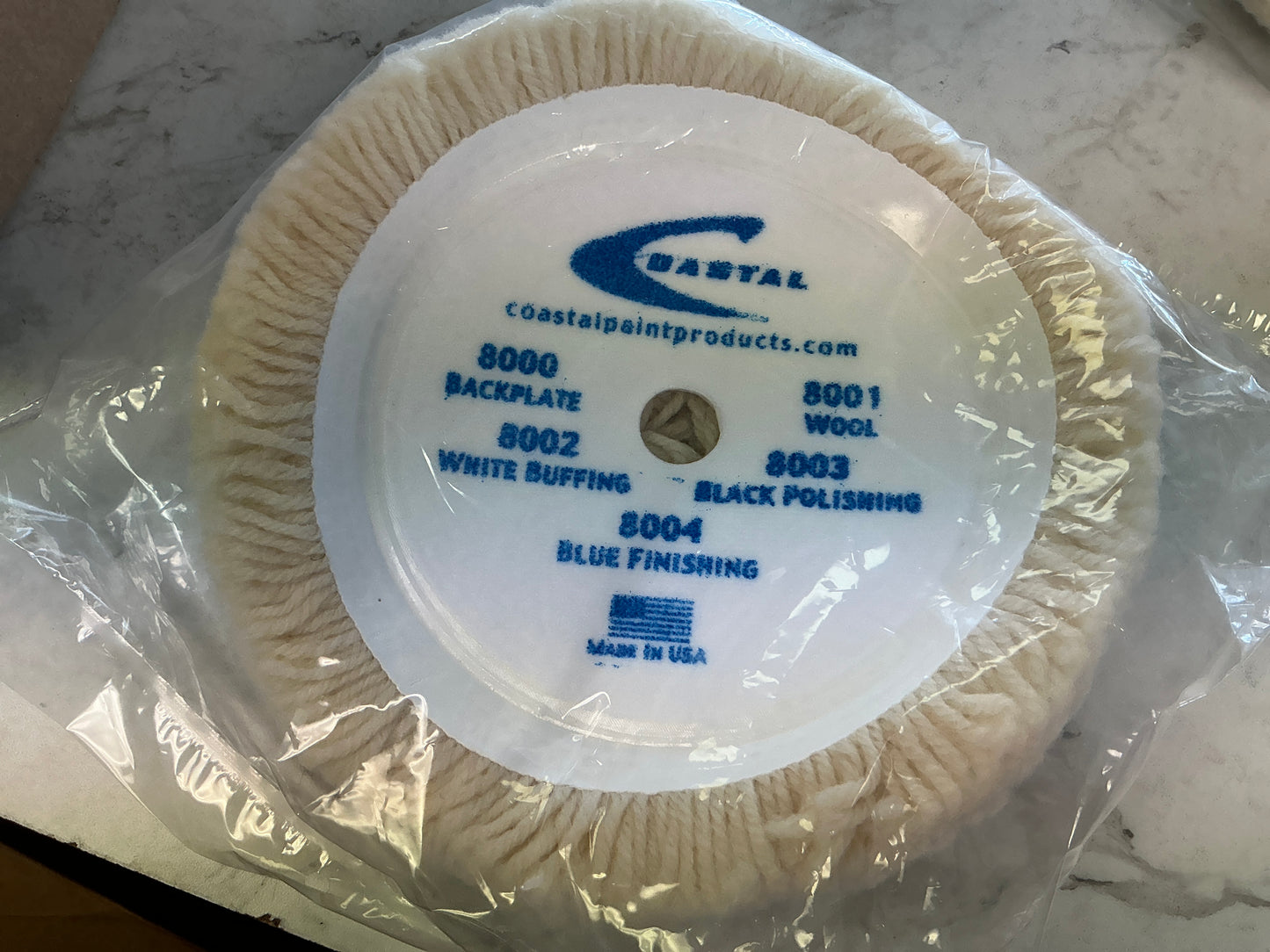 Coastal Wool buffing pad