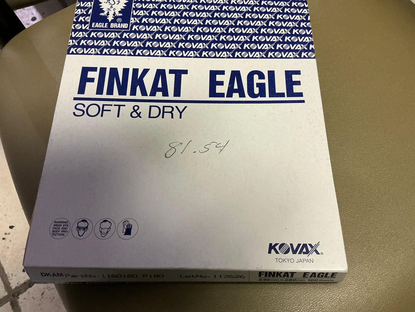 Finkat Eagle sand paper P180