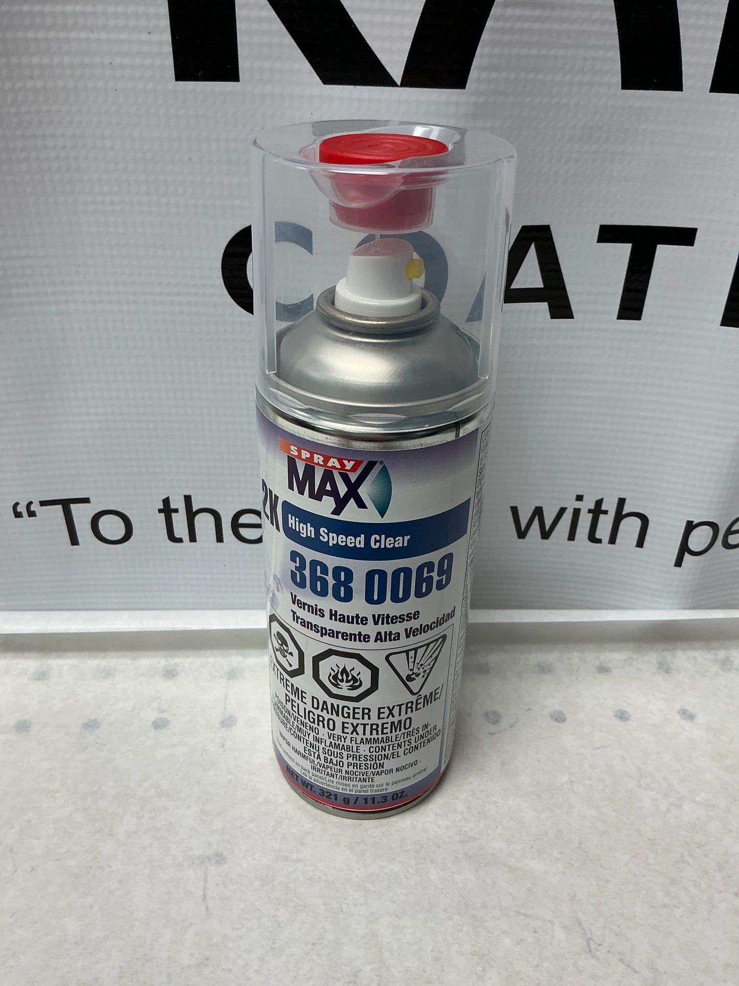 Spray Max 2K High Speed Clear