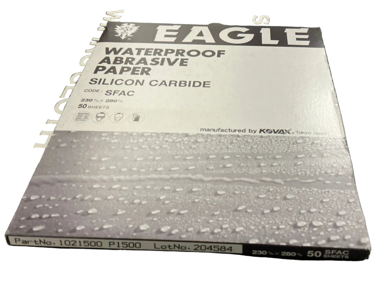 Eagle sand paper P1500 waterproof abrasive
