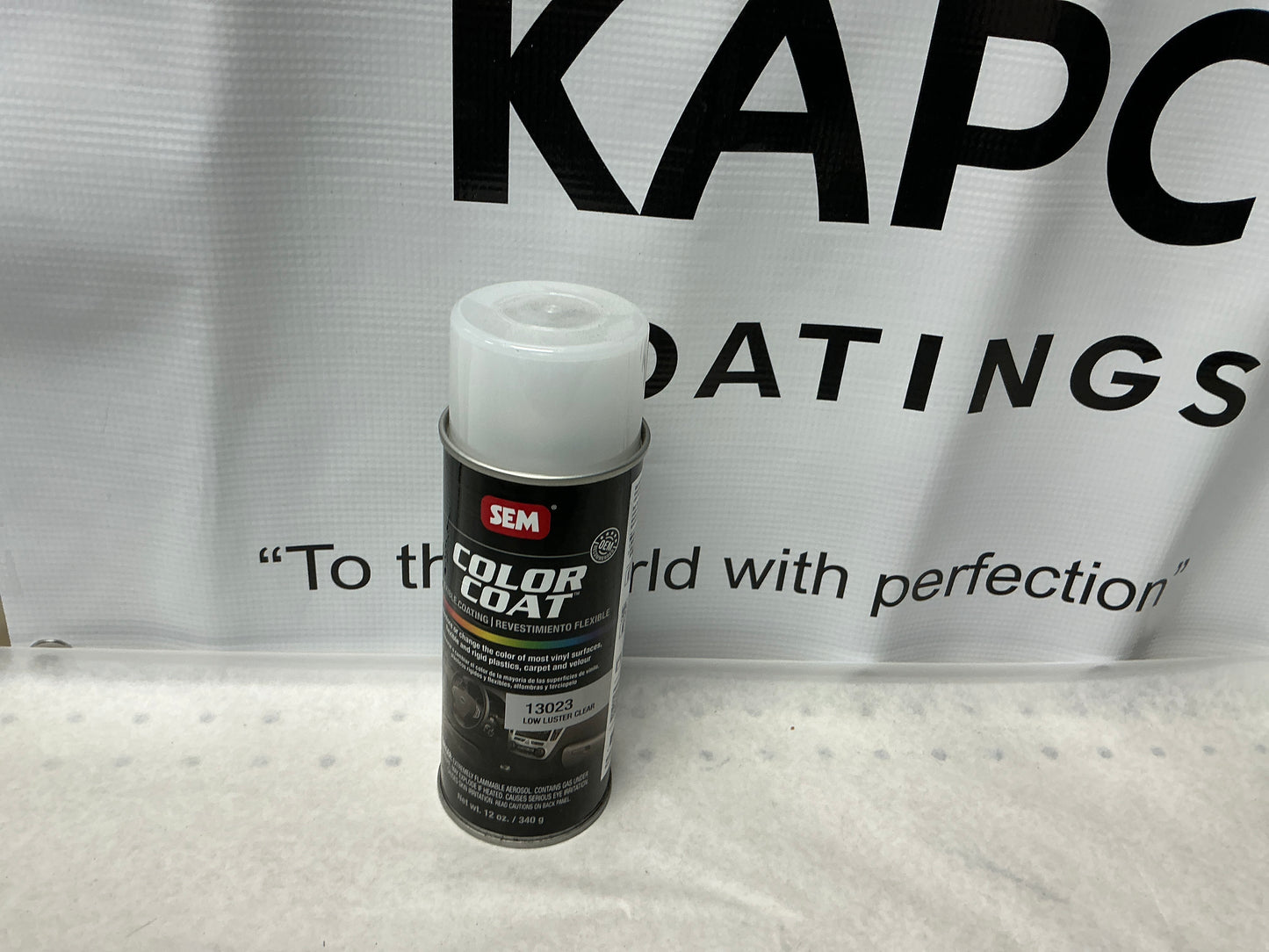 SEM Color Coat low luster clear
