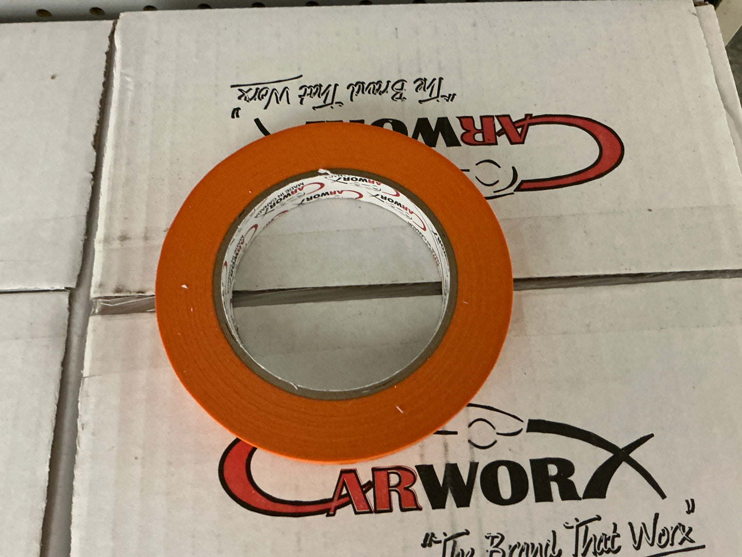 Carworx single 3/4 masking tape orange