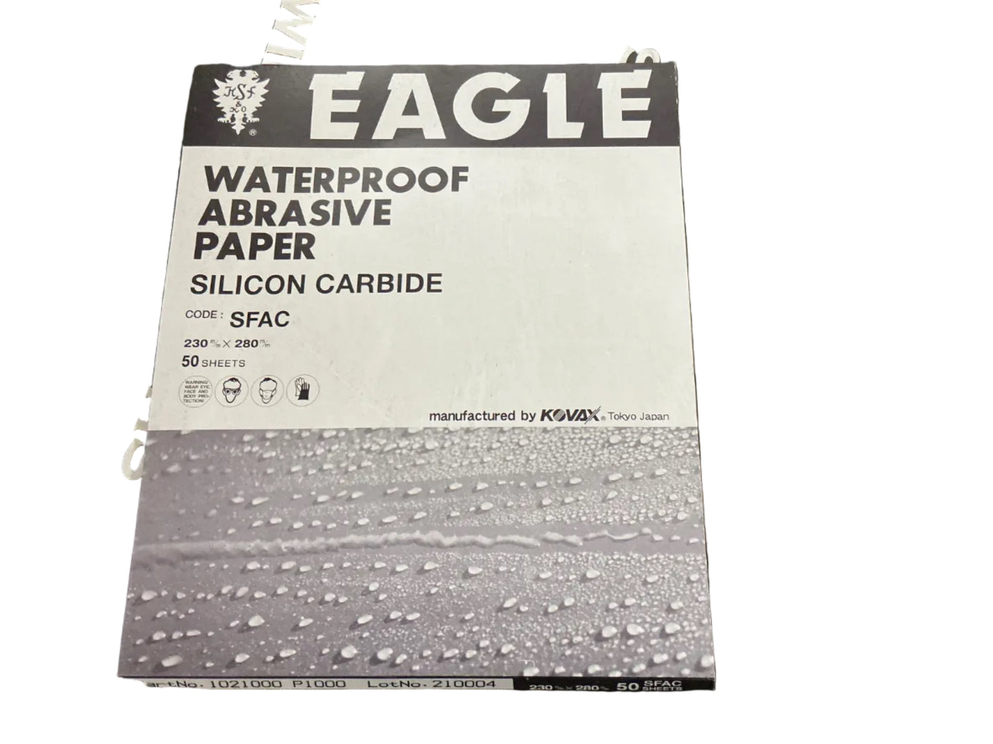 Eagle sand paper P1000 waterproof abrasive