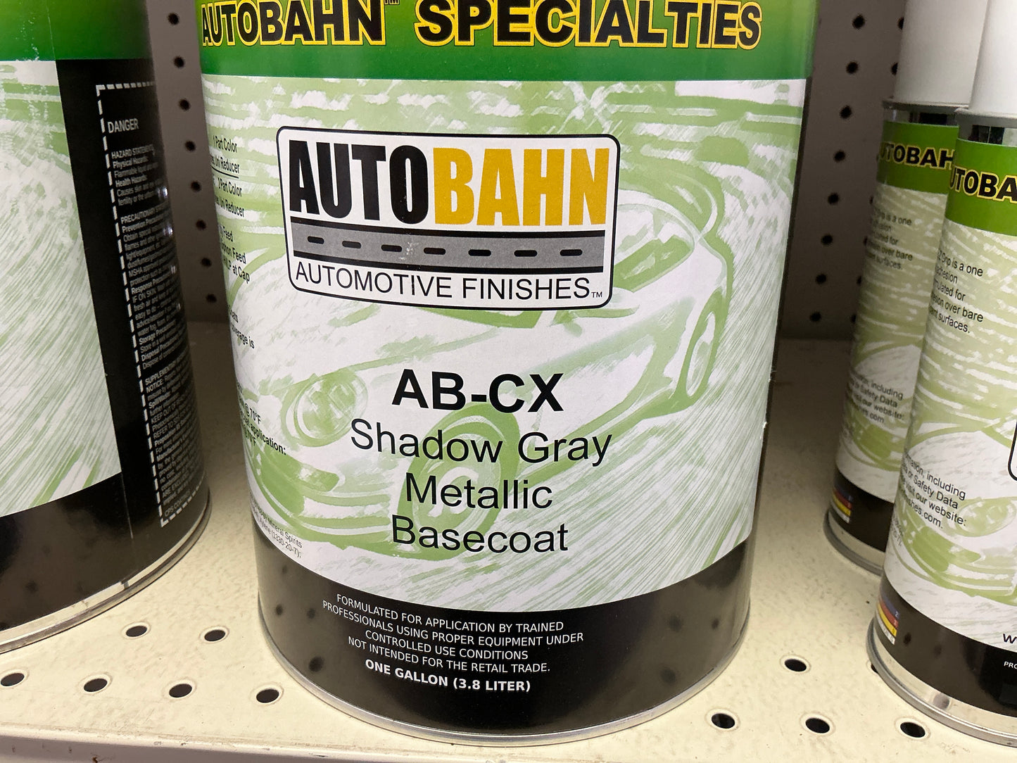 Autobahn Shadow Gray Metallic basecoat gallon