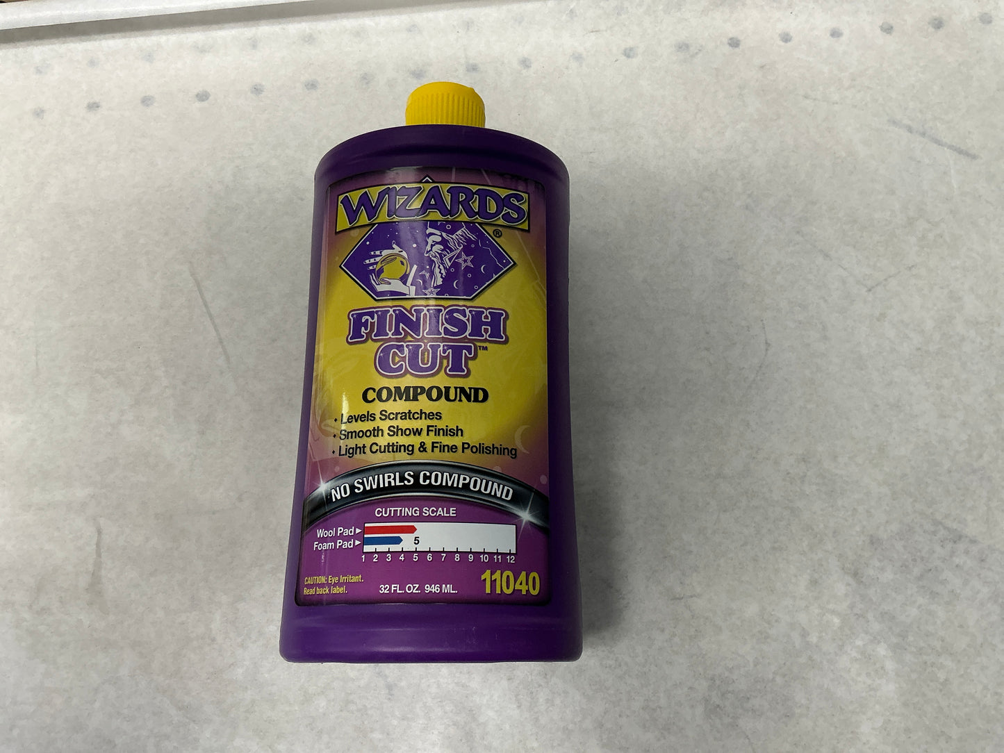 Wizards finish cut compound