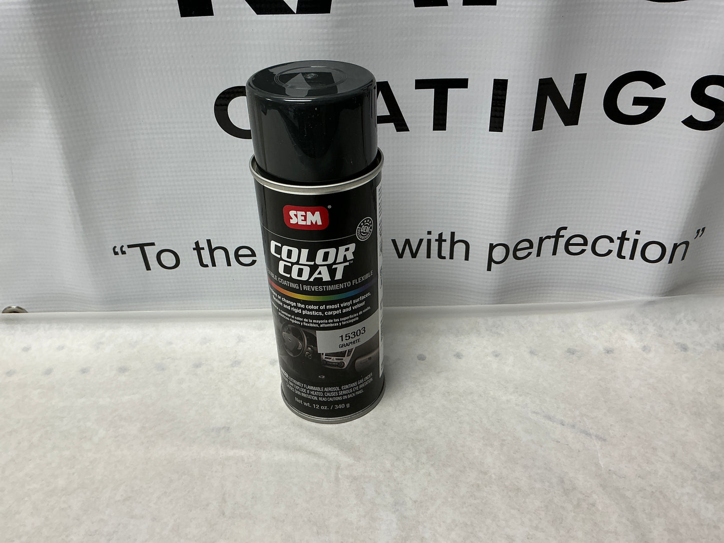 SEM Color coat graphite