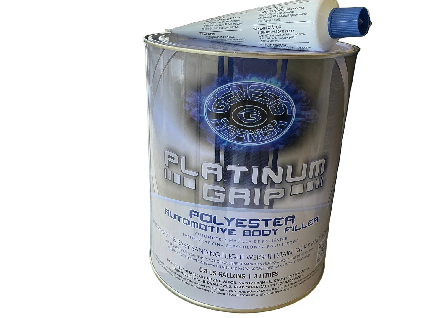 Platinum Grip Polyester automotive body filler