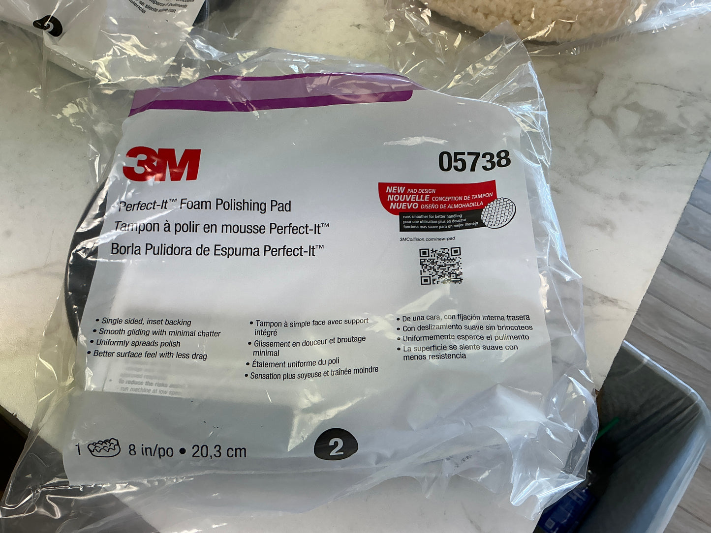 3M Perfect It Foam polishing pad