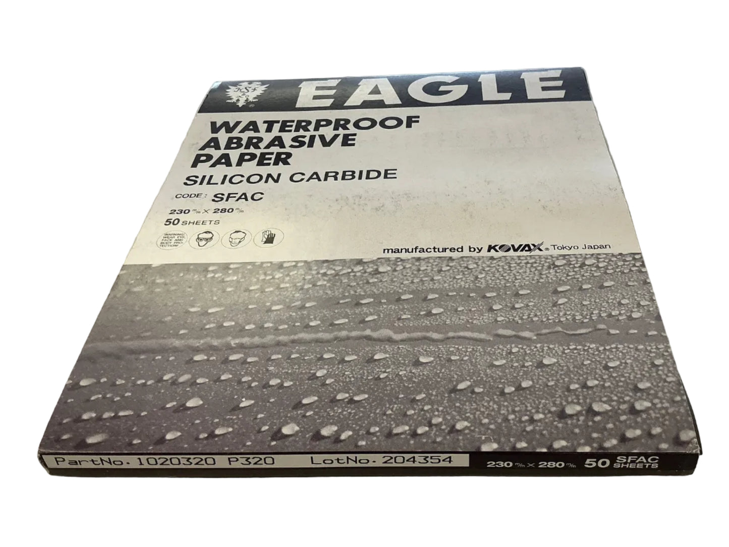 Eagle Sandpaper P320 Waterproof abrasive