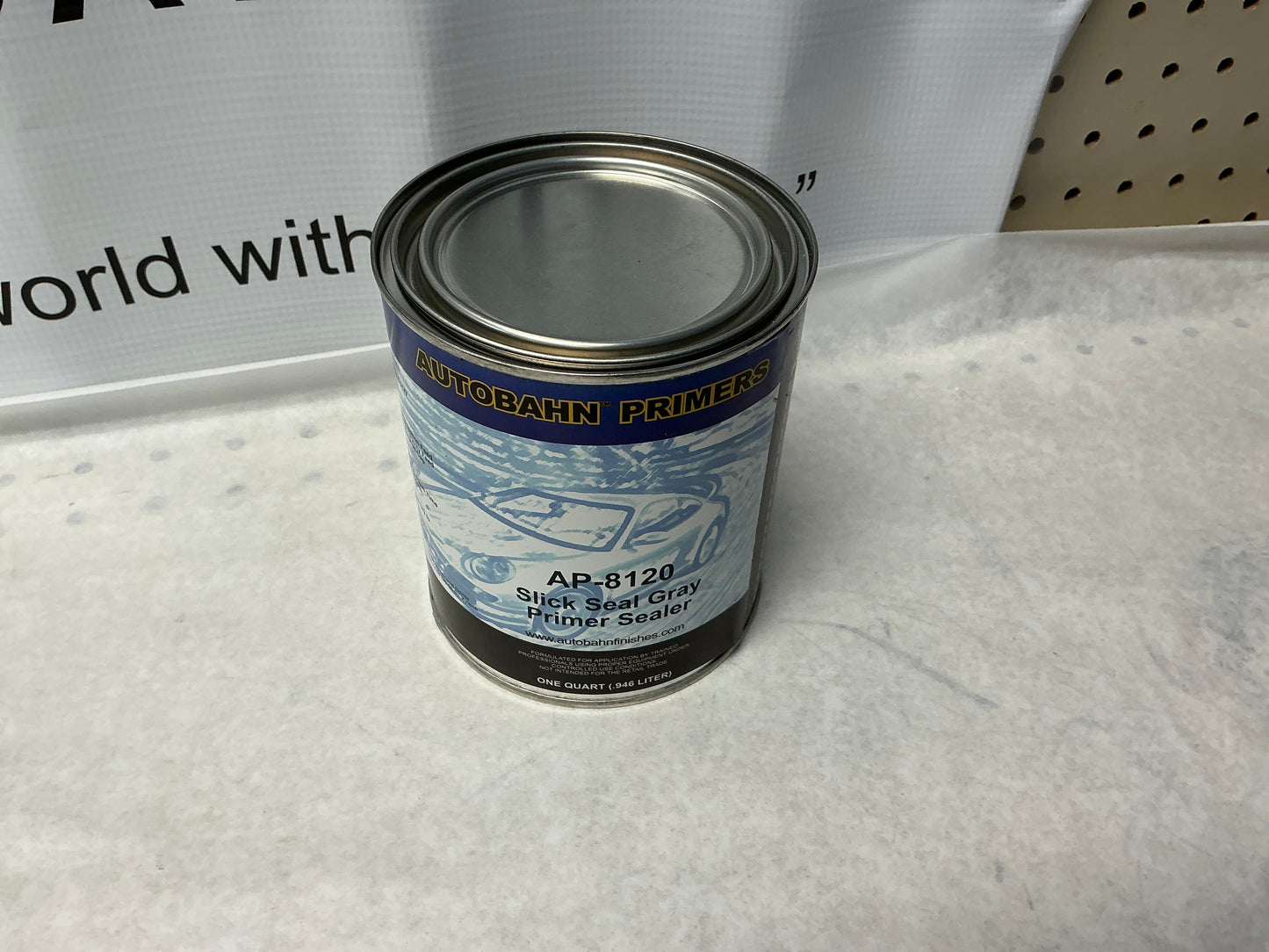 Autobahn slick seal gray primer sealer