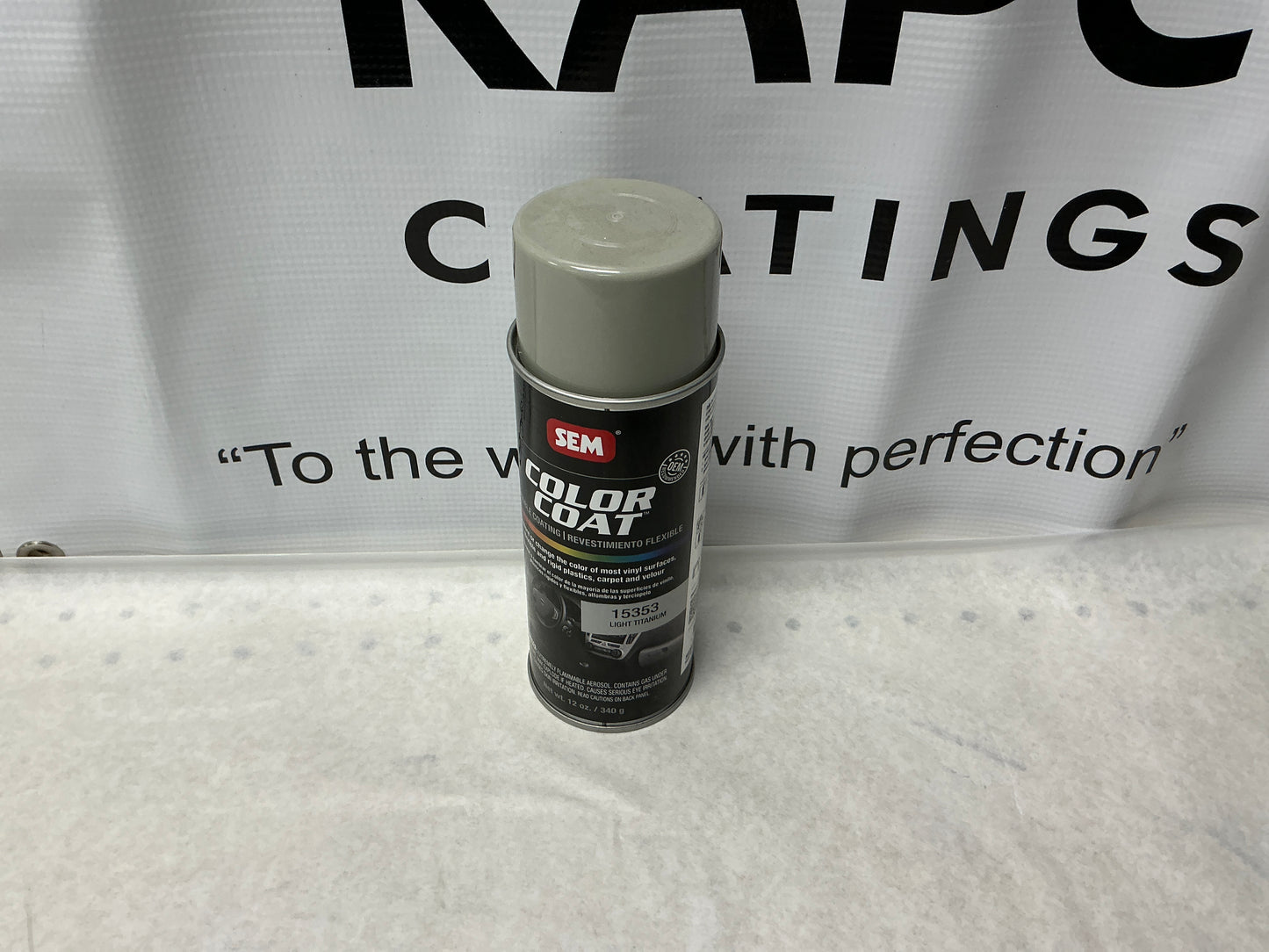 SEM Color coat light titanium