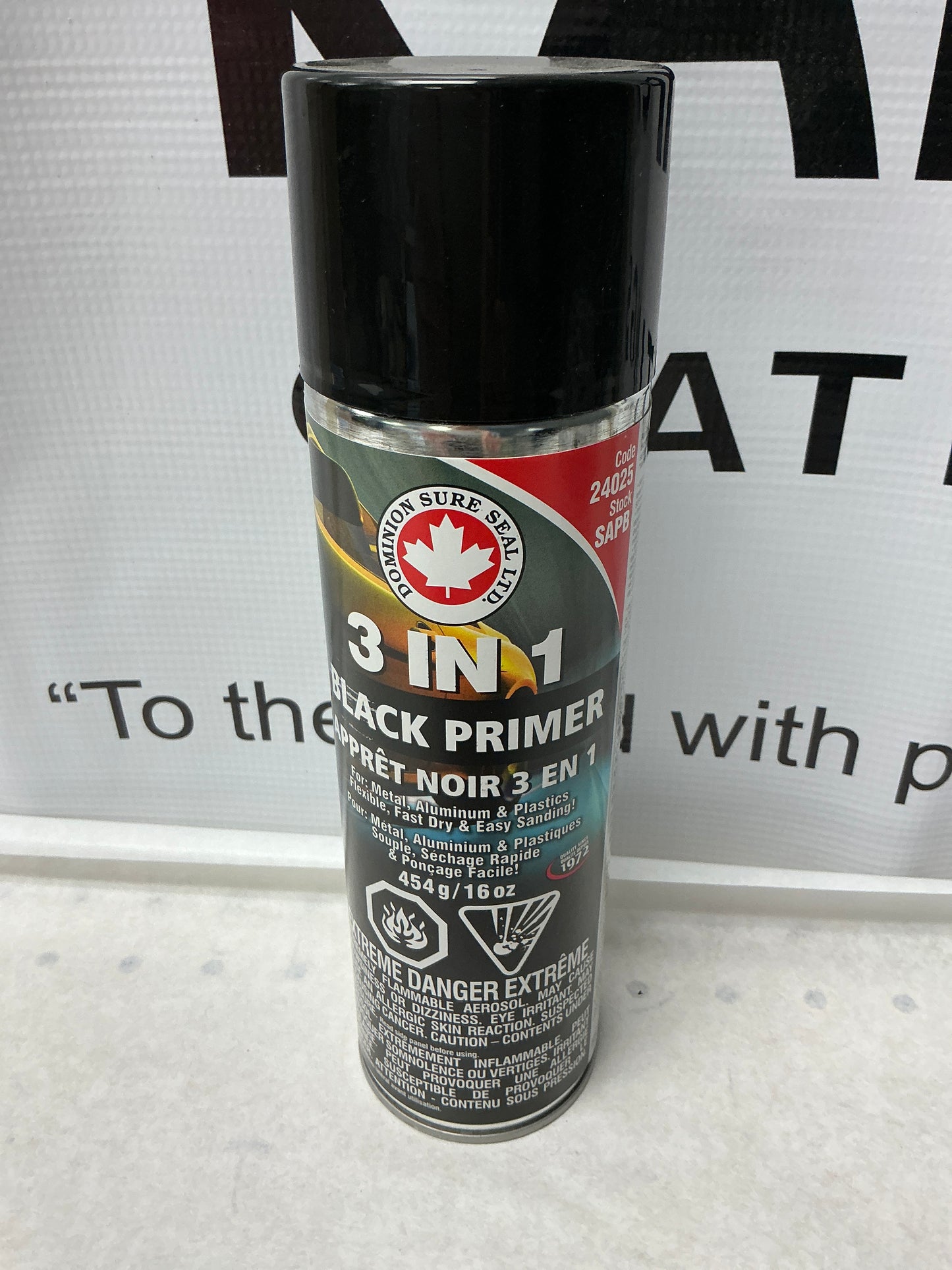 Dominion 3 in 1 Black Primer