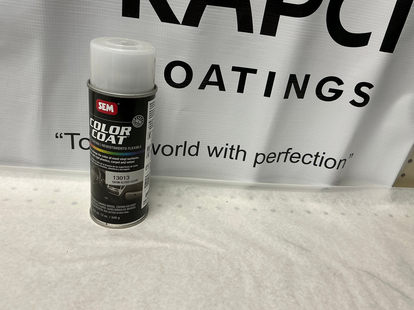 SEM Color coat Satin gloss clear
