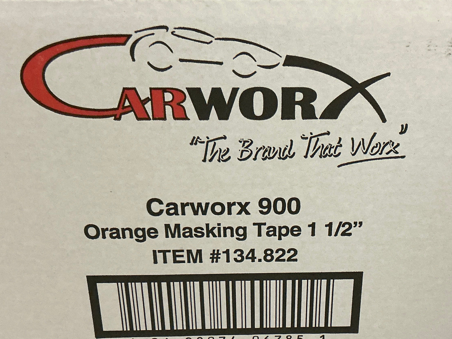 Carworx 1.5 orange masking tape BOX