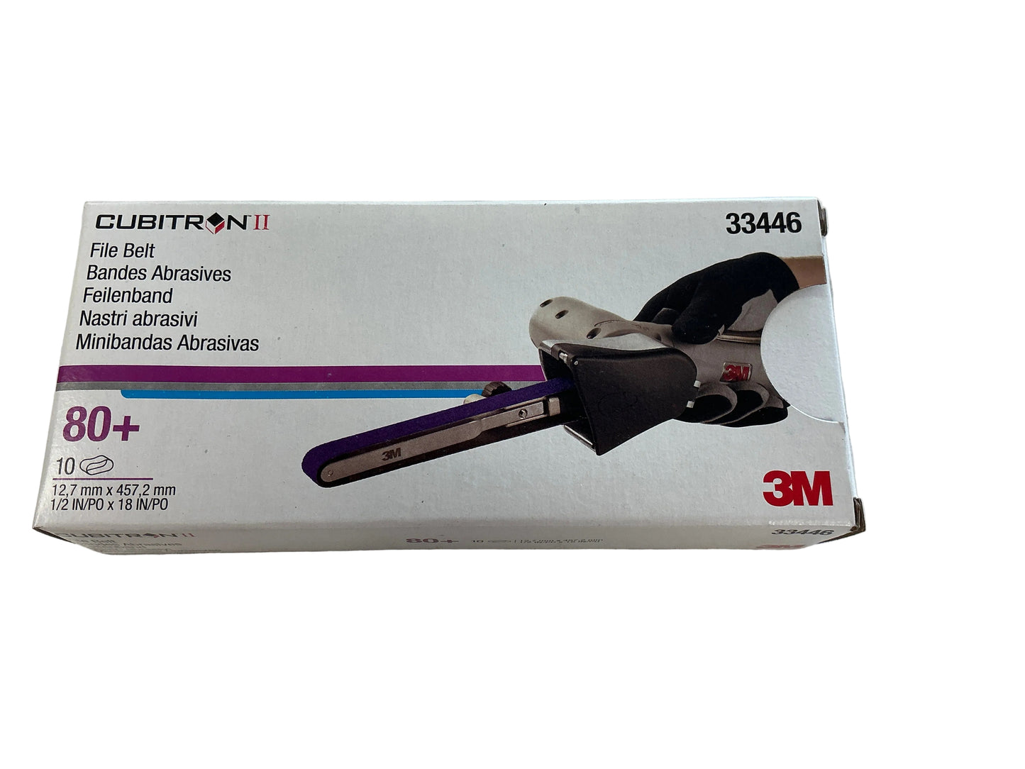 3M File belt 80 12.7mmx457.2mm