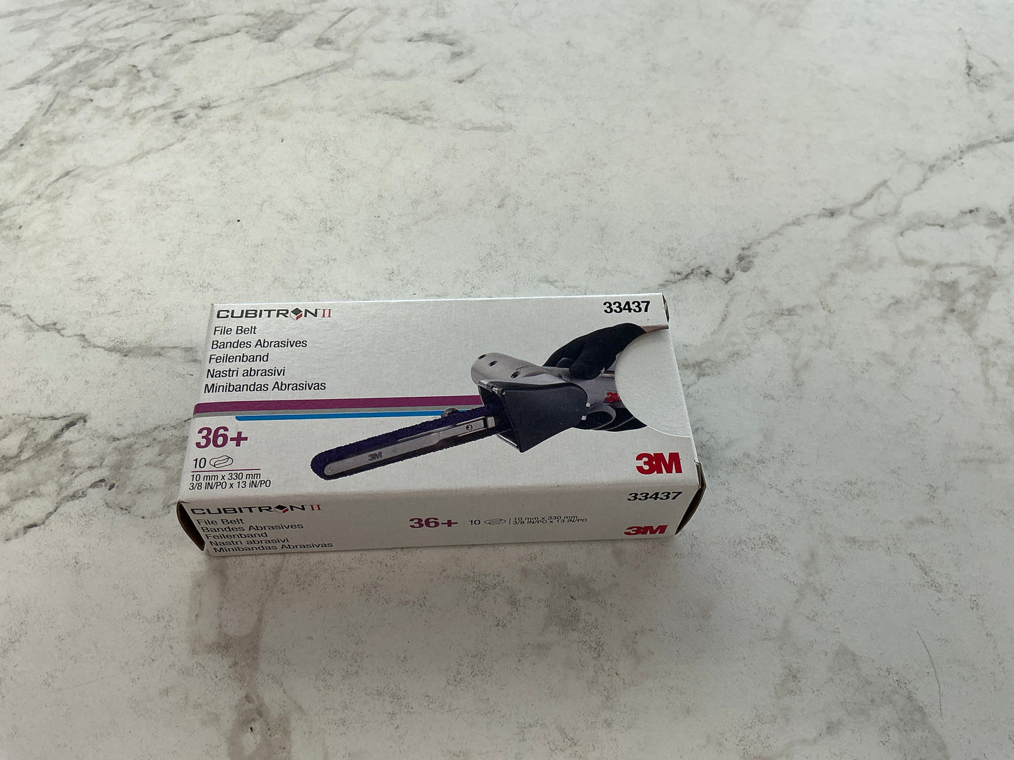 3M File belt 36 10mm x 330mm