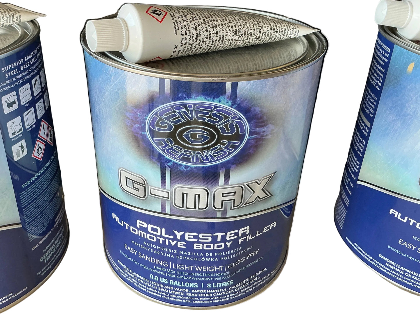 GMAX Gold Polyester Automotive body filler