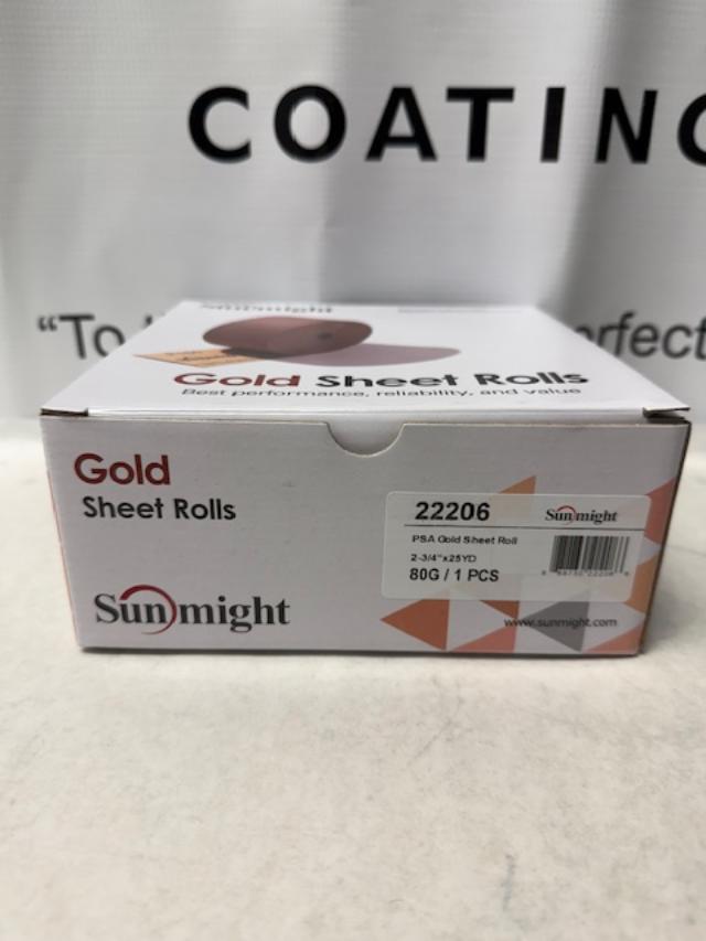 Sunmight 80g continuous roll gold