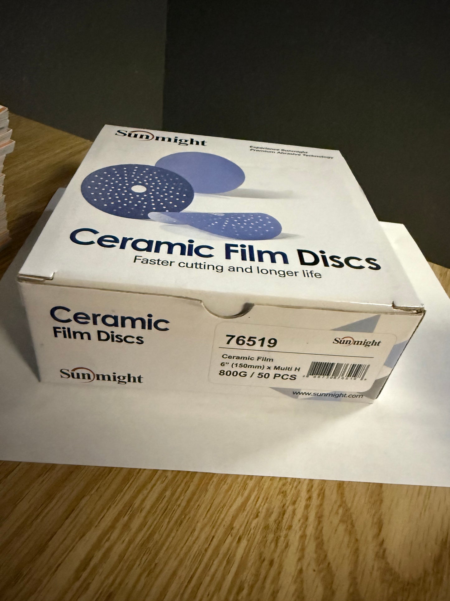 Sun might ceramic disc 800g