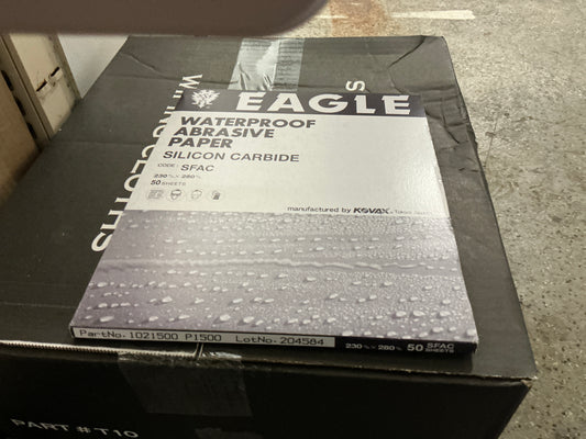 Eagle sand paper P1500 waterproof abrasive