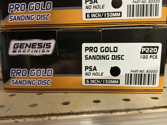 Genesis PSA P220 sanding disc