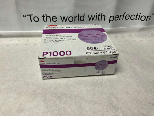 3M purple finishing film disc P1000