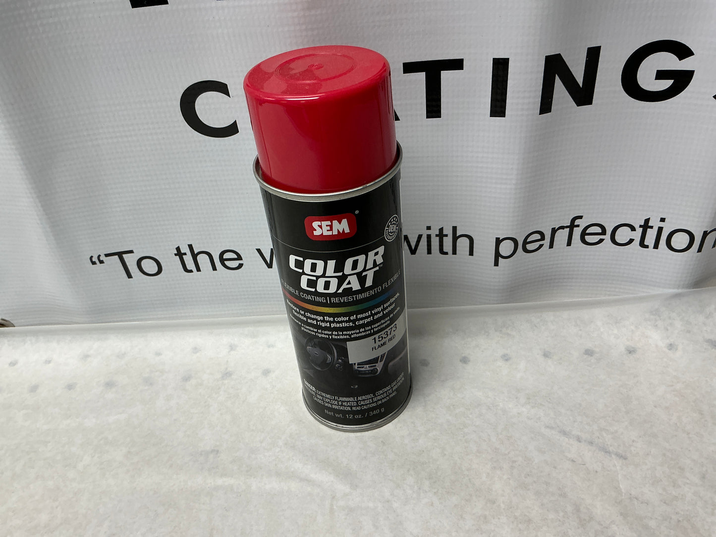 SEM Color coat flame red