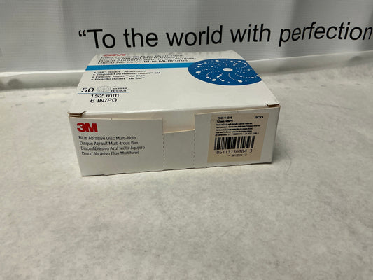 3M Blue Abrasive Disc multi hole 800