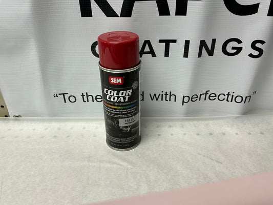 SEM Color coat Firethorn red