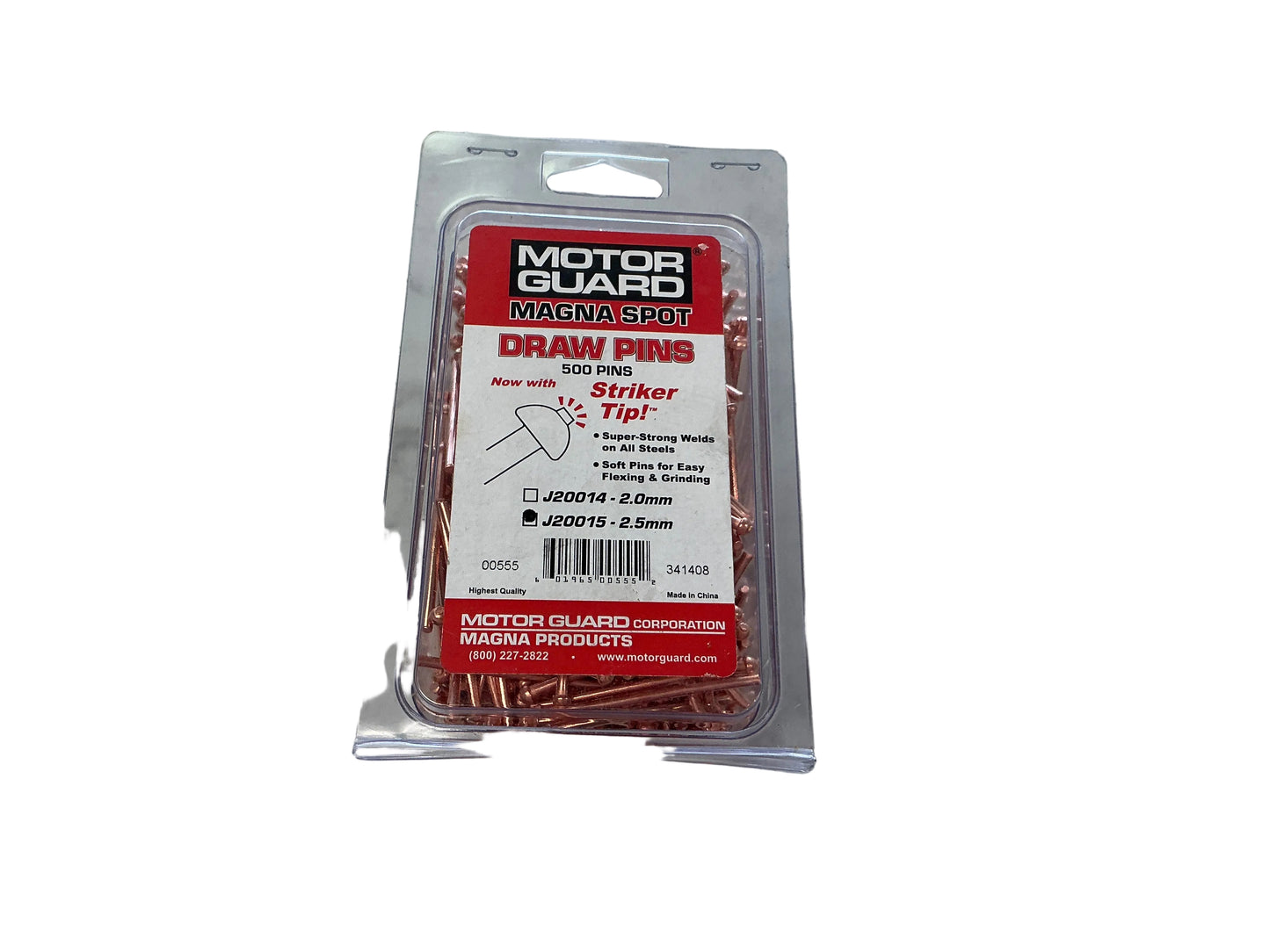 Motor Guard Draw Pins 2.5mm