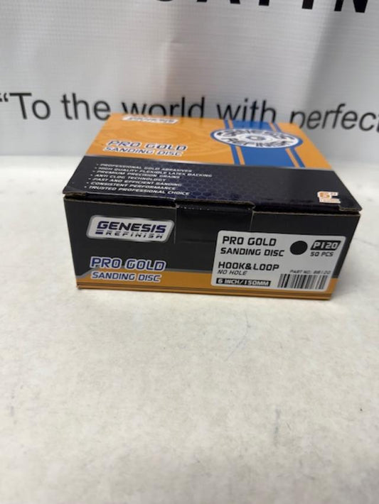 Genesis Pro Gold Velcro Sanding Disc P120